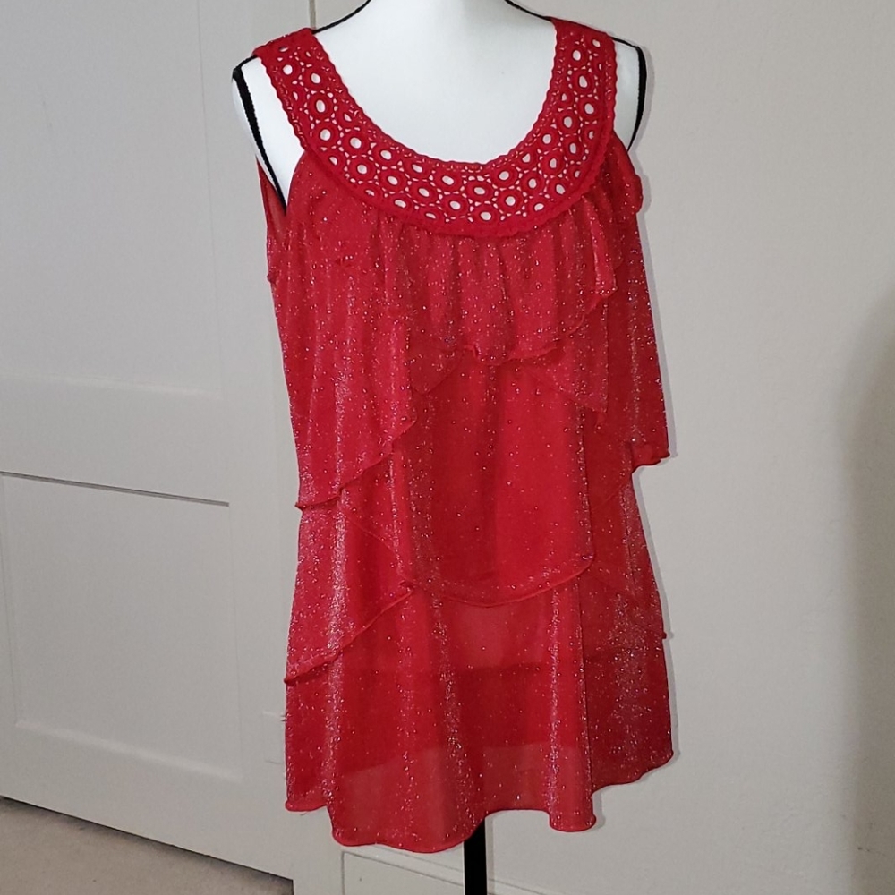 3 Tier Dressy Tank Top